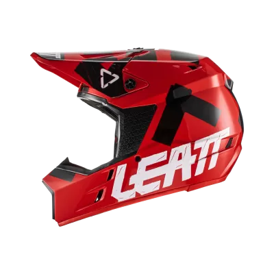 CASCO LEATT CROSS 3.5 V22 JUNIOR RED