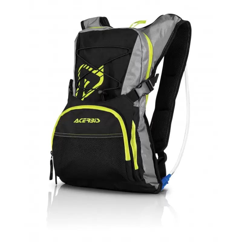 MOTORCYCLE BACKPACK ACERBIS H2O BLACK YELLOW 0017046 1