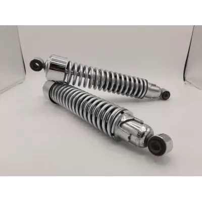 AMMORTIZZATORI REGOLABILI CROMATI PER MOTO CUSTOM USATI 20127 1