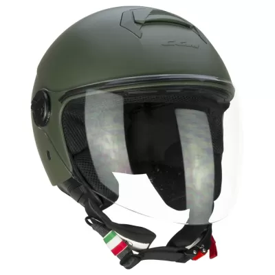 CASCO JET CGM FLO MONO VISIERA LUNGA 167A-ALA 1