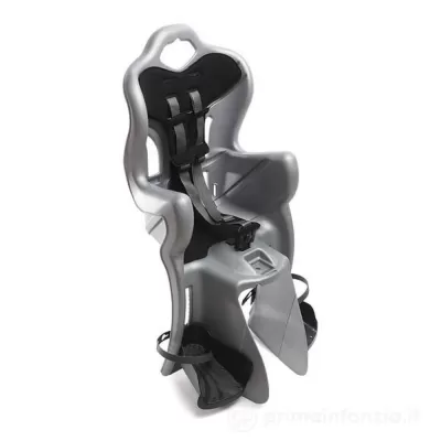 SEGGIOLINO BICI POSTERIORE B-0NE SILVER