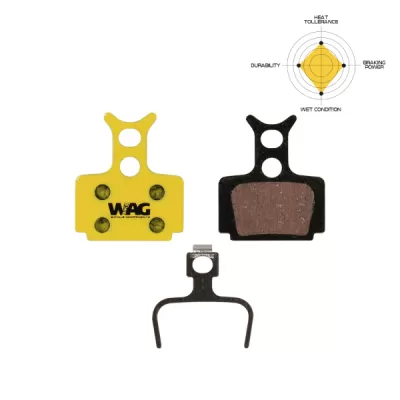 PASTIGLIE FRENO BICI WAG FORMULA R1 ORGANICA - 1 COPPIA 525166113 1