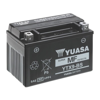 BATTERIA YUASA YTX9-BS 12V 8Ah SIGILLATA 0650990 1