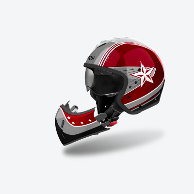 CASCO JET AIROH J 110 COMMAND J1C09 3