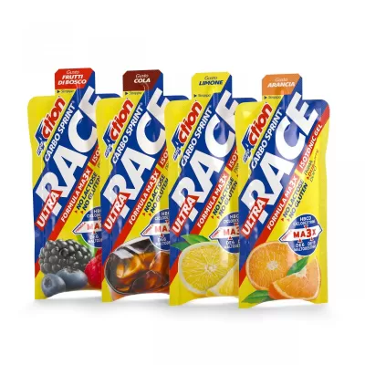 INTEGRATORE CARBO SPRINT ULTRARACE GEL GUSTO FRUTTI DI BOSCO 60ML 1PZ PA1083465 1