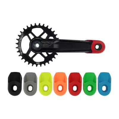 PROTEZIONE PEDIVELLE BICI WAG ROSSE 421810203 1