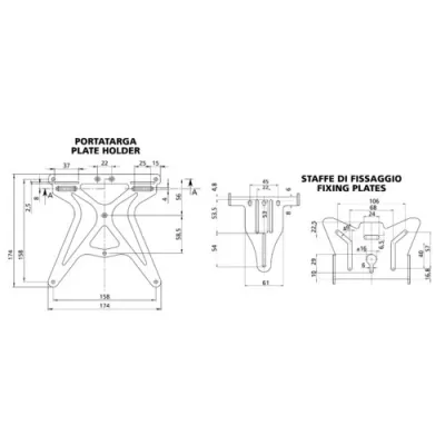 PORTATARGA MOTO AERO-X