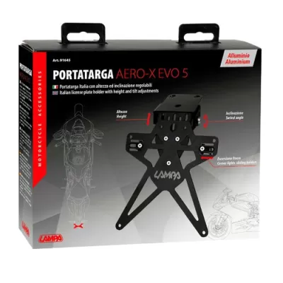 PORTATARGA MOTO AERO-X EVO 5