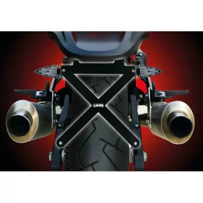 PORTATARGA MOTO X-PLATE