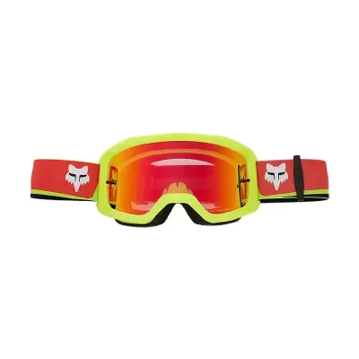 MASCHERA CROSS FOX MAIN BALLAST BLACK-RED LENTE A SPECCHIO