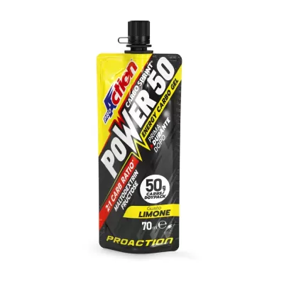 INTEGRATORE PRO ACTION CARBO SPRINT POWER 50 70ML GUSTO LIMONE 1PZ