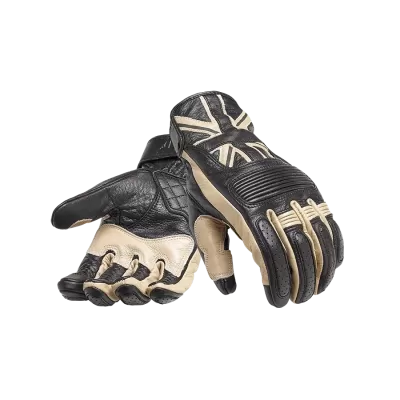 Les gants MOTO Triumph Mono Drapeau Cuir