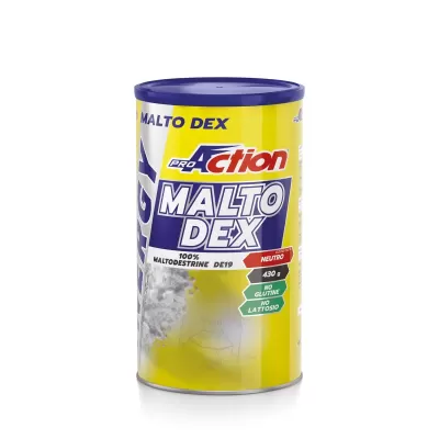INTEGRATORE PRO ACTION MALTO DEX GUSTO NEUTRO 430GR