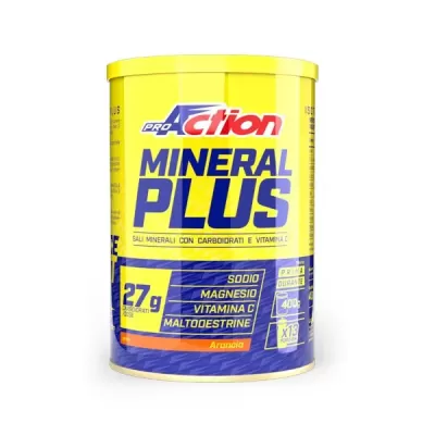 Supplément PRO ACTION Mineral Plus Goût orange isotonique 400gr