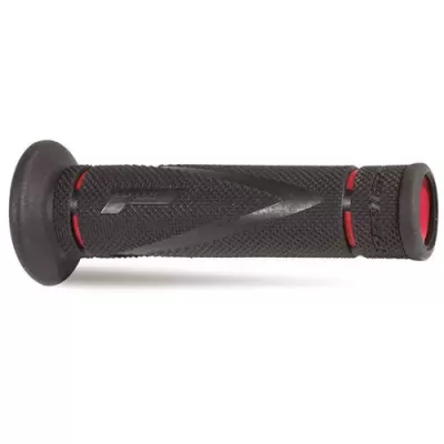 MANOPOLE PROGRIP 838 MM 22/25 GP RACING DOPPIA DENSITA' APERTE ROSSO-NERO