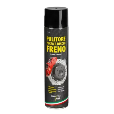 SPRAY PULITORE PINZE E DISCHI FRENO GRAN PREE 600ML