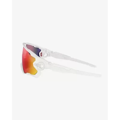 OCCHIALI OAKLEY JAWBREAKER POL WHITE LENTE PRIZM ROAD