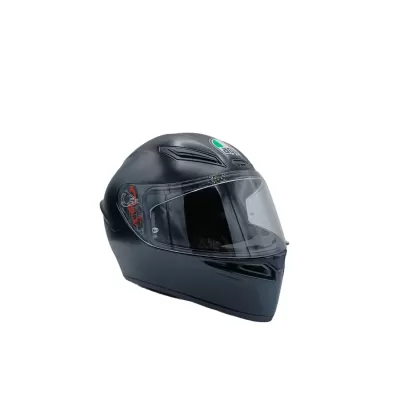 HELM VOLLSTÄNDIGE AGV K1 s tg.m matt schwarz - ohne verkratztes Paket