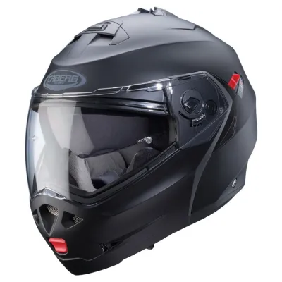 CASQUE MODULAIRE CABERG DUKE X MATT NOIR TG.XL - rayé