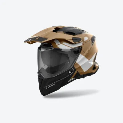 CASCO INTEGRALE AIROH COMMANDER 2 REVEAL SAND