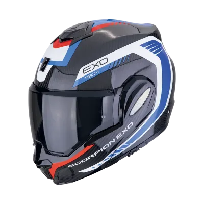 CASCO MODULARE REVERSIBILE SCORPION EXO-TECH EVO CARBON COSY