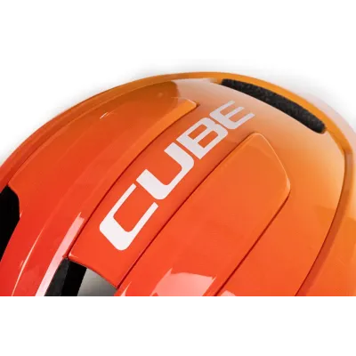 CASCO BICI CUBE ROAD HERON TEAMLINE