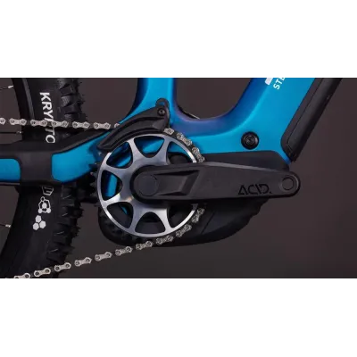 BICI E-BIKE CUBE STEREO HYBRID ONE44 HPC SLX 800 TG.XL NEBULA'N'WHITE