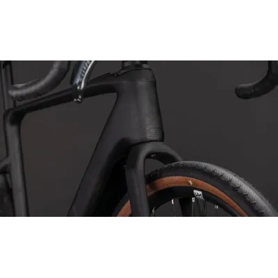 BICI E-BIKE GRAVEL CUBE NUROAD HYBRID C:62 EXC 400X TG.M BLACKLINE