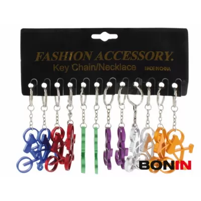 PORTACHIAVI BICI COLORI  ASSORTITI 1PZ CVP804 1