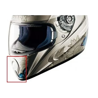 PRESA ARIA INFERIORE CASCO SHARK S800 BUTTERFLY DORATO SH1607 1
