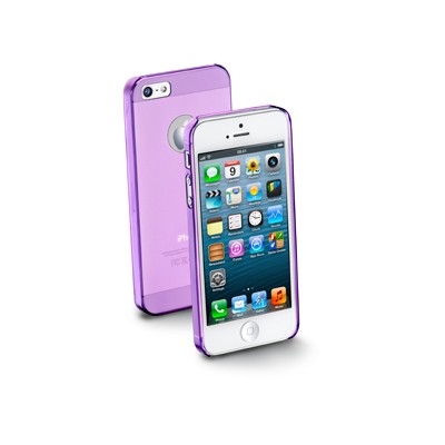 COVER RIGIDA ULTRASOTTILE VIOLA  IPHONE 5 ICEIPHONE5V 2