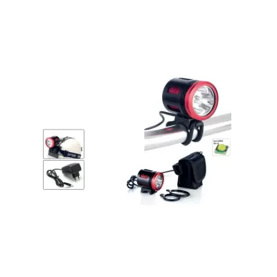 FANALE BICI ANTERIORE JY POWERFUL 3000 4LED/4FUNZIONI I9F201 2