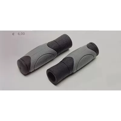 MANOPOLE BICI MTB DUAL COLOR GRIGIO NERO IKM019 2