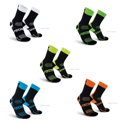 CALZE OXYBURN THERMO SPRINT HALF-CUT COMPRESSIONE II MULTISPORT 1612 1